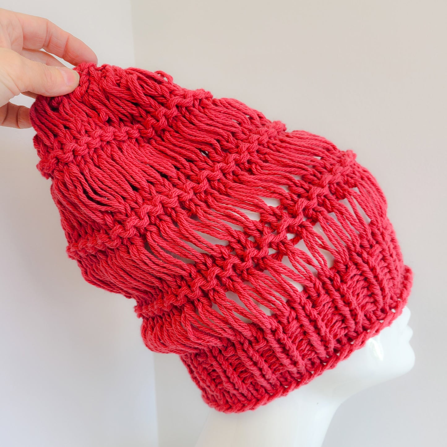 Morgan Cotton Slouchy Hat