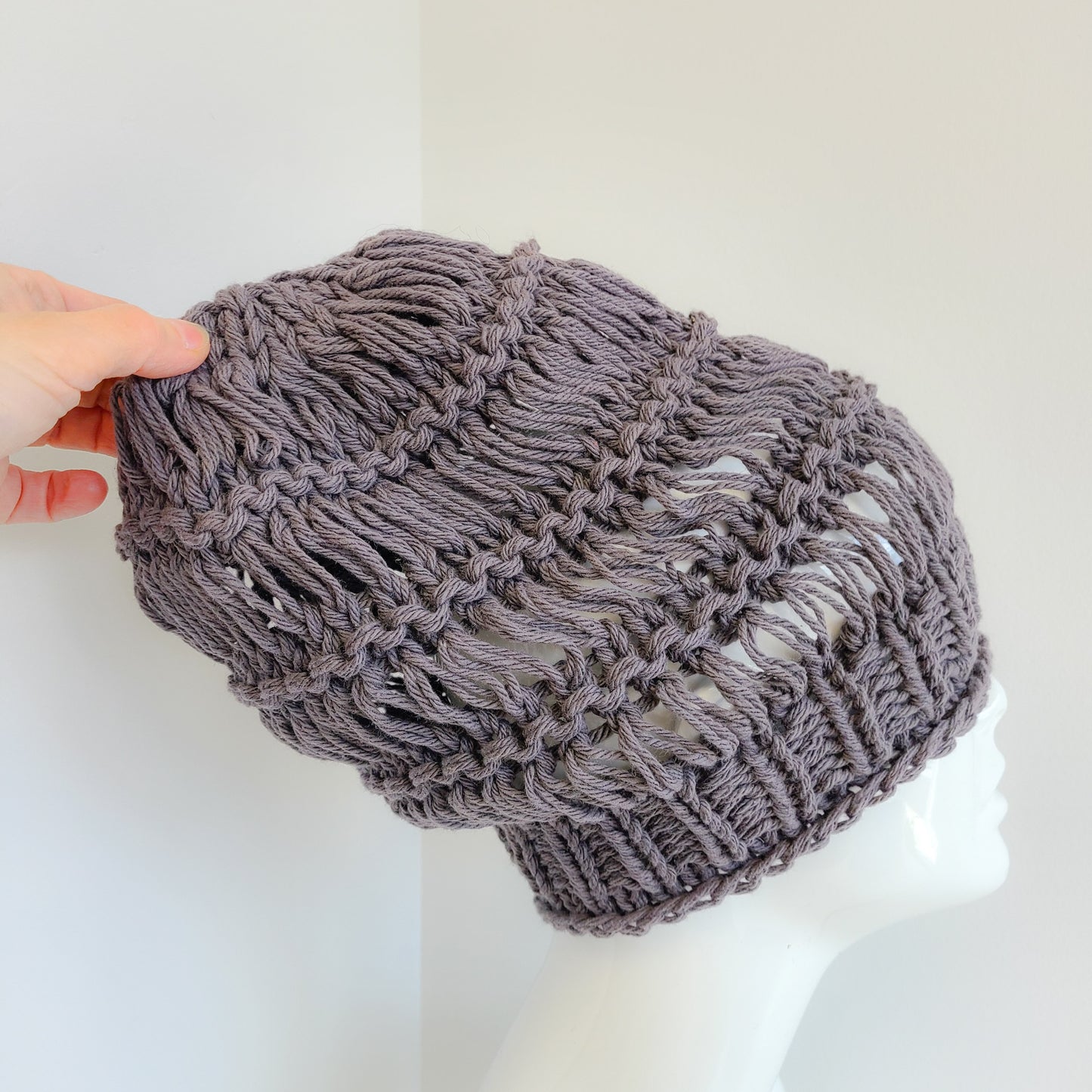 Morgan Cotton Slouchy Hat